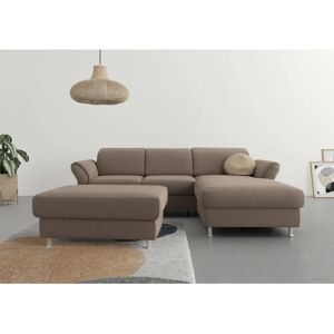 SIT & MORE Apulia L-Form Sofa - Modular, Taupe, 250cm SIT & MORE Apulia L-Form Sofa - Modular, Taupe, 250cm