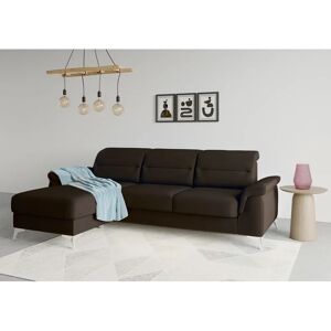 SIT & MORE Sinatra L-Form Sofa - Mikrofaser, Recamiere links SIT & MORE Sinatra L-Form Sofa - Mikrofaser, Recamiere links