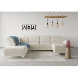 SIT & MORE Sinatra U-Form Sofa - Weiche Struktur - Linke Ottomane - Kopfleistenverstellung SIT & MORE Sinatra U-Form Sofa - Weiche Struktur - Linke Ottomane - Kopfleistenverstellung