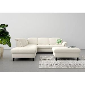 SIT & MORE Maggiore L-Form Sofa - L-förmig, Gepolstert, Grau-Weiß SIT & MORE Maggiore L-Form Sofa - L-förmig, Gepolstert, Grau-Weiß