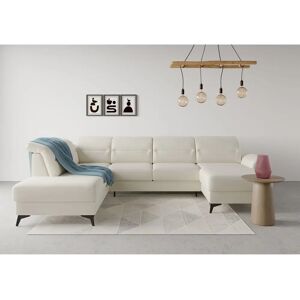 SIT&MORE Sinatra U-Form Sofa - Weiche Struktur - Linke Ottomane - Kopfstützenverstellung SIT&MORE Sinatra U-Form Sofa - Weiche Struktur - Linke Ottomane - Kopfstützenverstellung
