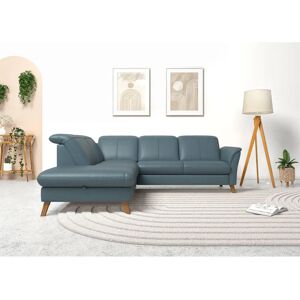 SIT&MORE Romero L-Form Sofa - Microfaser-Lederoptik - Elektrisch verstellbarer Kopf SIT&MORE Romero L-Form Sofa - Microfaser-Lederoptik - Elektrisch verstellbarer Kopf