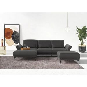 INOSIGN Coco L-Form Sofa - Grau Breitcord, Links Recamiere, Ohne Relaxfunktion INOSIGN Coco L-Form Sofa - Grau Breitcord, Links Recamiere, Ohne Relaxfunktion