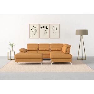 SIT & MORE Cabrio L-Form, mit Sitztiefenverstellung - NaturLEDER, mit Kopf- & Armteil SIT & MORE Cabrio L-Form, mit Sitztiefenverstellung - NaturLEDER, mit Kopf- & Armteil