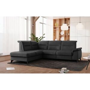 SIT & MORE Astoria L-Form Sofa - Microfaser, anthrazit, links SIT & MORE Astoria L-Form Sofa - Microfaser, anthrazit, links