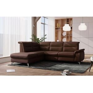 SIT & MORE Astoria L-Form Sofa - Mikrofaser - Ottomane links - Kopfteilverstellung SIT & MORE Astoria L-Form Sofa - Mikrofaser - Ottomane links - Kopfteilverstellung