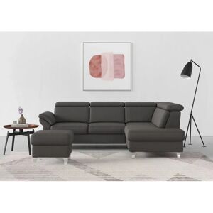 sit&more Arngast L-Form Sofa - Ecksofa, Naturleder & Stoff sit&more Arngast L-Form Sofa - Ecksofa, Naturleder & Stoff