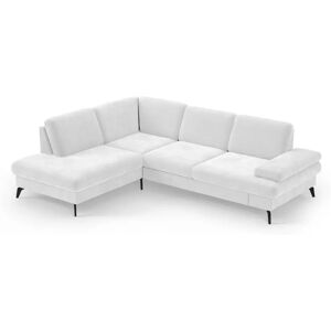 SIT & MORE Morris L-Form Sofa - Verstellbare Sitztiefe - Weiche Struktur SIT & MORE Morris L-Form Sofa - Verstellbare Sitztiefe - Weiche Struktur