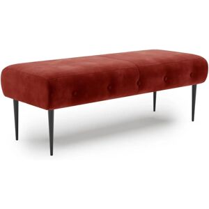 Places of Style Zweisitzer-Sofa - Microfaser, Bordeaux, Modernes Design Places of Style Zweisitzer-Sofa - Microfaser, Bordeaux, Modernes Design