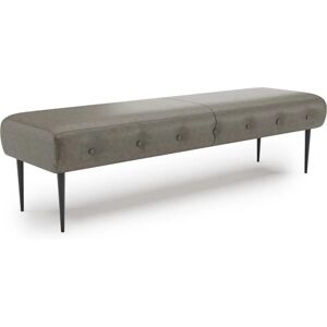 Places of Style Amber 3-Sitzer Sofa - Microfaser Vintage Grau Places of Style Amber 3-Sitzer Sofa - Microfaser Vintage Grau