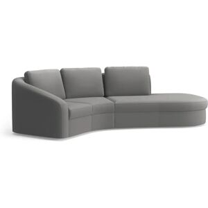 SIT & MORE Jazz L-Form Sofa - Grau (stone) - Handgefertigt - Europa SIT & MORE Jazz L-Form Sofa - Grau (stone) - Handgefertigt - Europa