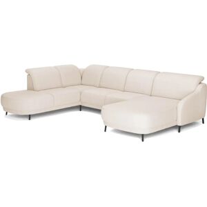 SIT & MORE Blues U-Form Sofa - Beiger Stoff - Elektrische Verstellung - 6,5 Sitze SIT & MORE Blues U-Form Sofa - Beiger Stoff - Elektrische Verstellung - 6,5 Sitze