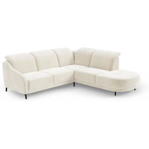 SIT & MORE Blues L-Form Sofa - Microfaser, Ottomane rechts, 258x93x249 cm SIT & MORE Blues L-Form Sofa - Microfaser, Ottomane rechts, 258x93x249 cm