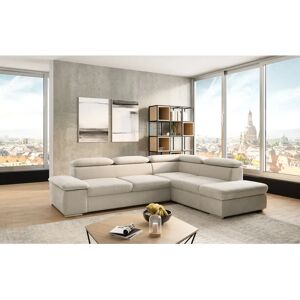 SIT & MORE Valantine L-Form Sofa - Beige - L-förmiger Sofa SIT & MORE Valantine L-Form Sofa - Beige - L-förmiger Sofa