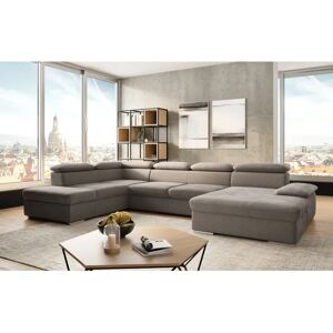 SIT & MORE Valantine U-Form Sofa - U-Form, Recamiere rechts, Polyesterstoff SIT & MORE Valantine U-Form Sofa - U-Form, Recamiere rechts, Polyesterstoff
