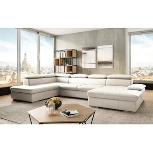 SIT & MORE Valantine U-Form Sofa - U-förmige Leder-Recliner mit Bettfunktion SIT & MORE Valantine U-Form Sofa - U-förmige Leder-Recliner mit Bettfunktion