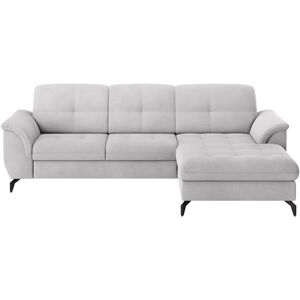 SIT & MORE Zora L-Form Sofa - 262cm, Weiß, 4,5 Sitze SIT & MORE Zora L-Form Sofa - 262cm, Weiß, 4,5 Sitze