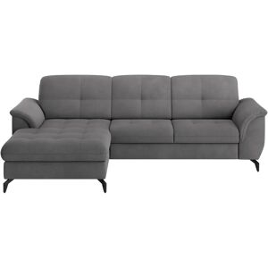 SIT & MORE Zora L-Form Sofa - Grau - Sofas SIT & MORE Zora L-Form Sofa - Grau - Sofas