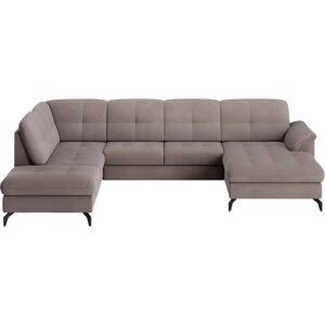 SIT & MORE Zora U-Form Grau - Sofa SIT & MORE Zora U-Form Grau - Sofa