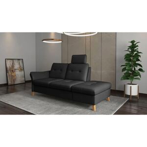 SIT & MORE Recamiere - schwarz - 210 cm - 2-Sitzer Sofa SIT & MORE Recamiere - schwarz - 210 cm - 2-Sitzer Sofa