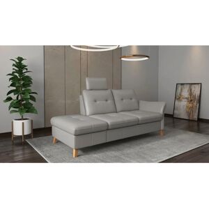 SIT & MORE - Recamiere - Hellgrau - 210 x 92 x 90 cm - Sofa SIT & MORE - Recamiere - Hellgrau - 210 x 92 x 90 cm - Sofa