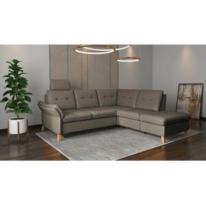 SIT & MORE Göteborg Grau Ecksofa mit Bettfunktion - Sofas SIT & MORE Göteborg Grau Ecksofa mit Bettfunktion - Sofas