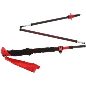 Kije trekkingowe Viking FS - Regulowane 130cm - Czarny/Czerwony Kije trekkingowe Viking FS - Regulowane 130cm - Czarny/Czerwony