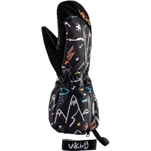 Guantes Viking Snoppy - Guantes de Invierno para Niños Negros Guantes Viking Snoppy - Guantes de Invierno para Niños Negros
