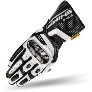 Gants de moto Shima Modèle STR2 - Blanc/Noir - XL - Publicité Gants de moto Shima Modèle STR2 - Blanc/Noir - XL - Publicité