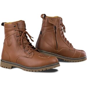 Shima Thomson Brown Motorcycle Shoes - Reinforced gear change, Side zipper, Perforated leather - Motorcycle Shoes Shima Thomson Brown Motorcycle Shoes - Reinforced gear change, Side zipper, Perforated leather - Motorcycle Shoes