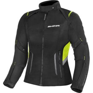 Shima Waterproof Ladies Motorcycle Textile Jacket - Black Yellow - Motorcycle Textile Jacket Shima Waterproof Ladies Motorcycle Textile Jacket - Black Yellow - Motorcycle Textile Jacket