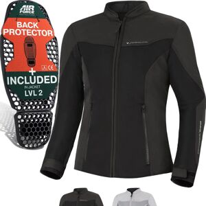 Shima Openair Damen Motorradjacke - Schwarz - S Shima Openair Damen Motorradjacke - Schwarz - S