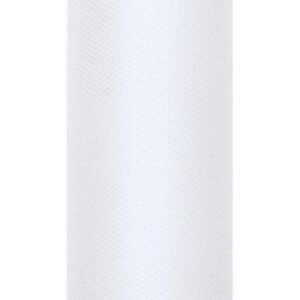 Pricenet Yksinkertainen Tylli - Valkoinen - 0,5 x 9m - Tylli Pricenet Yksinkertainen Tylli - Valkoinen - 0,5 x 9m - Tylli