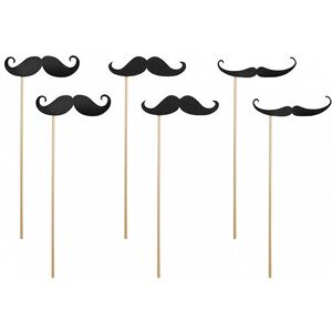 Party Deco KNP6 Accessoire Moustache pour Photomaton - Cadeau de Fête - Publicité Party Deco KNP6 Accessoire Moustache pour Photomaton - Cadeau de Fête - Publicité