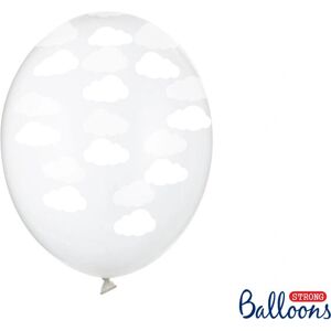PartyDeco SB14C-230-099-6 Przezroczyste Balony - Dekoracje na Imprezę PartyDeco SB14C-230-099-6 Przezroczyste Balony - Dekoracje na Imprezę