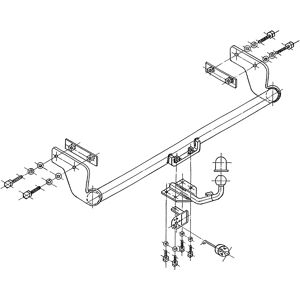 STEINHOF M-096 Anhängerkupplung - trailer hitch STEINHOF M-096 Anhängerkupplung - trailer hitch