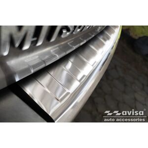 Protector de Parachoques de Acero Inoxidable Avisa - Mitsubishi Outlander II, Peugeot 4007 - Protección contra desgaste Protector de Parachoques de Acero Inoxidable Avisa - Mitsubishi Outlander II, Peugeot 4007 - Protección contra desgaste