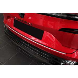 AVISA Renault Protector de parachoques trasero de acero inoxidable - Protector de parachoques de coche AVISA Renault Protector de parachoques trasero de acero inoxidable - Protector de parachoques de coche