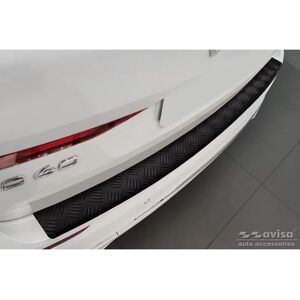 AVISA Black Matte Aluminum Rear Bumper Protector - Car Rear Bumper Protector AVISA Black Matte Aluminum Rear Bumper Protector - Car Rear Bumper Protector