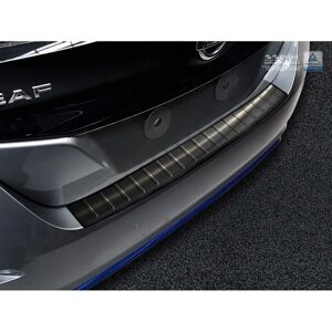 Avisa Nissan Leaf II Parachoques Trasero Acero Inoxidable Negro - Protección Avisa Nissan Leaf II Parachoques Trasero Acero Inoxidable Negro - Protección