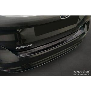 AVISA Achterbumperbeschermer - RVS Zwart voor Ford Focus & Fiesta AVISA Achterbumperbeschermer - RVS Zwart voor Ford Focus & Fiesta