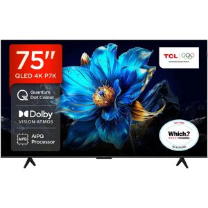 TCL 75P7K-UK 75'' 4K QLED TV Google TV Dolby Atmos 120Hz TCL 75P7K-UK 75'' 4K QLED TV Google TV Dolby Atmos 120Hz