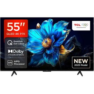 TCL 55P7K-UK 4K QLED TV - Google TV, HDR, Dolby Atmos TCL 55P7K-UK 4K QLED TV - Google TV, HDR, Dolby Atmos