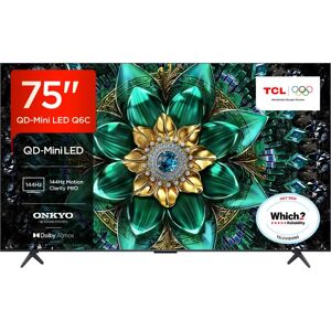 TCL Q6C 75Q6C-UK 75-inch 4K QLED Smart TV - Smart TV TCL Q6C 75Q6C-UK 75-inch 4K QLED Smart TV - Smart TV