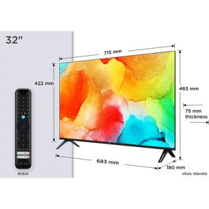 TCL 32SF560 Télévision intelligente métallique Full HD - Smart TV - Publicité TCL 32SF560 Télévision intelligente métallique Full HD - Smart TV - Publicité