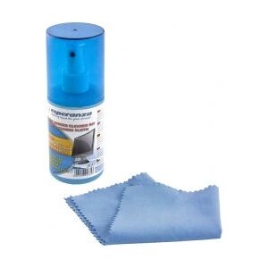 Kit di pulizia Esperanza ES121 - Schermi LCD/TFT/Plasma - 200ml Kit di pulizia Esperanza ES121 - Schermi LCD/TFT/Plasma - 200ml