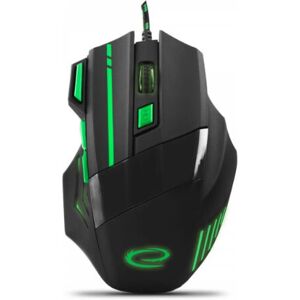 Souris de jeu optique Esperanza EGM201G Vert/Noir - Souris pour ordinateur Souris de jeu optique Esperanza EGM201G Vert/Noir - Souris pour ordinateur