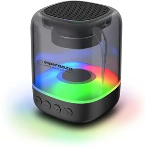 Altoparlante Bluetooth Esperanza EP154 - RGB - 3W - Nero Altoparlante Bluetooth Esperanza EP154 - RGB - 3W - Nero