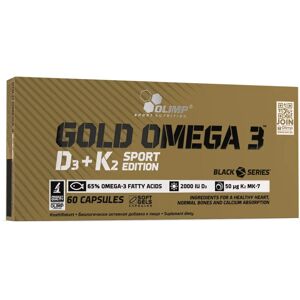 Olimp Nutrition Gold Omega 3 D3 + K2 Sport Edition - 60 caps Olimp Nutrition Gold Omega 3 D3 + K2 Sport Edition - 60 caps