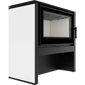 KRATKI - Juno 12 - Panel blanco - Acero - Inserto KRATKI - Juno 12 - Panel blanco - Acero - Inserto